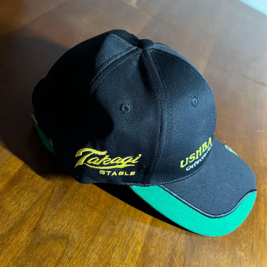 JRA 高木厩舎　USHBA TESORO キャップ 黒