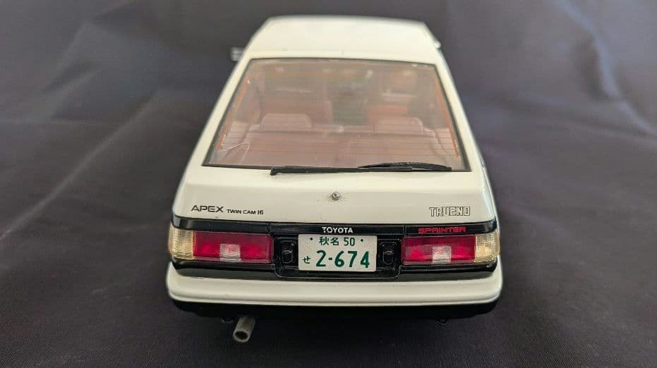 AUTOart AUTOart 1/18 トヨタ スプリンター トレノ (AE86) 新劇場版 1