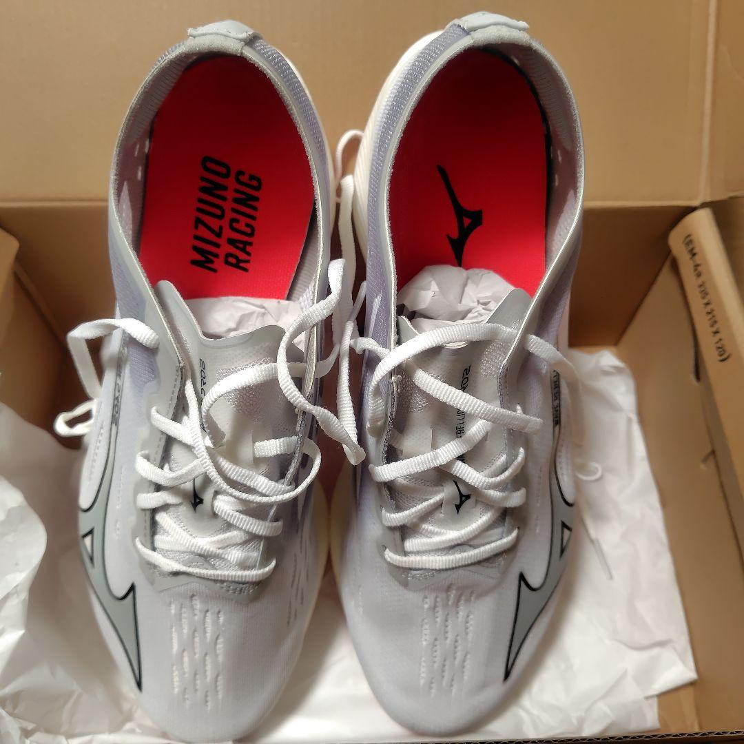 ellyさん専用 Mizuno Racing ランニングシューズ ホワイト