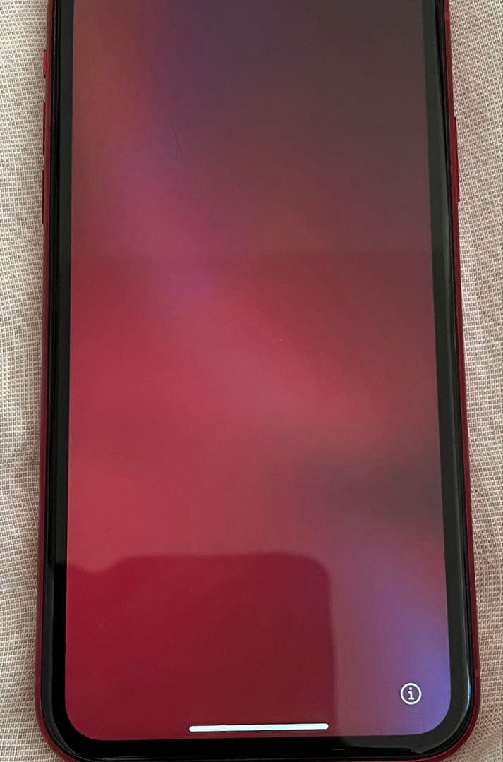 Apple iPhoneXR (赤) 本体　64