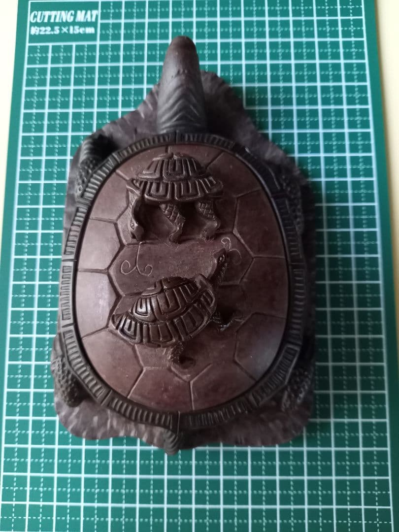 硯　亀蓋硯　骨董品　アンティーク　カメ