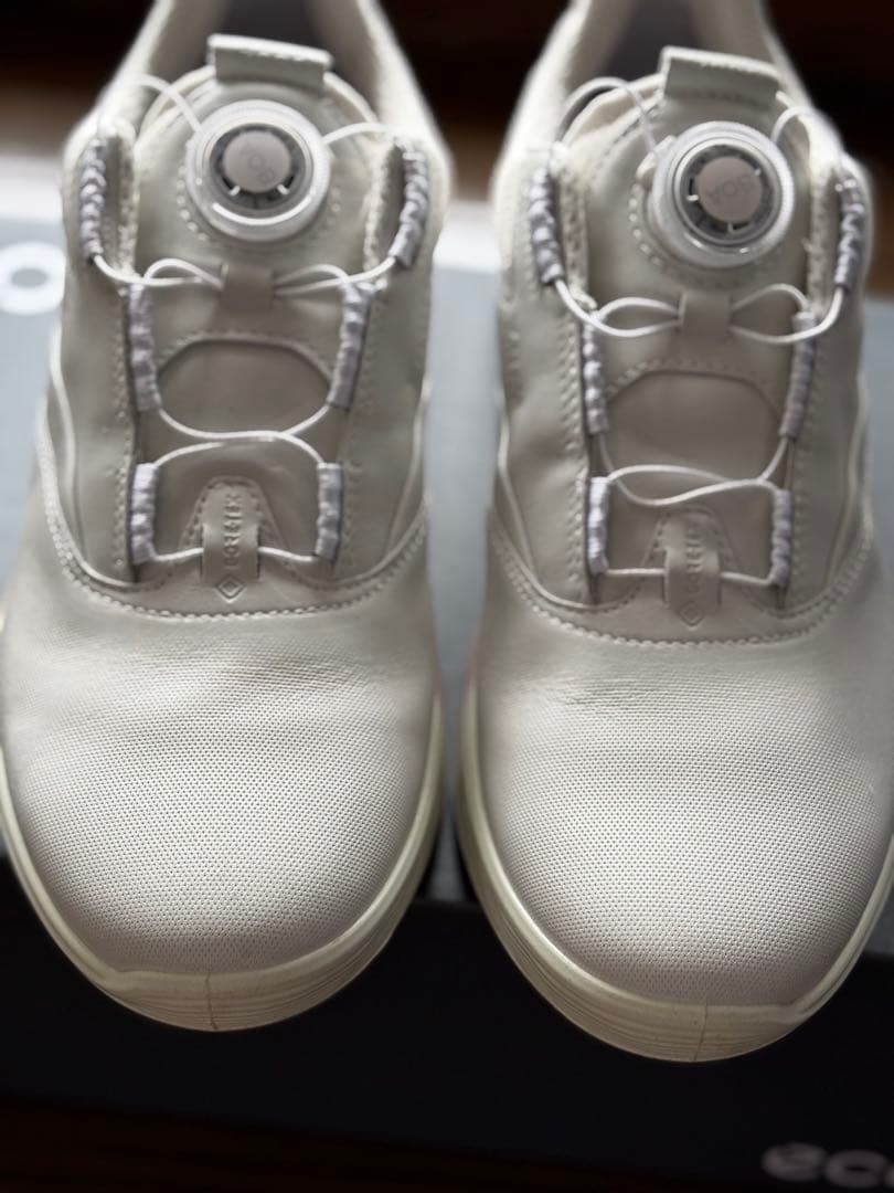 ECCO ゴルフシューズ 39 ホワイト