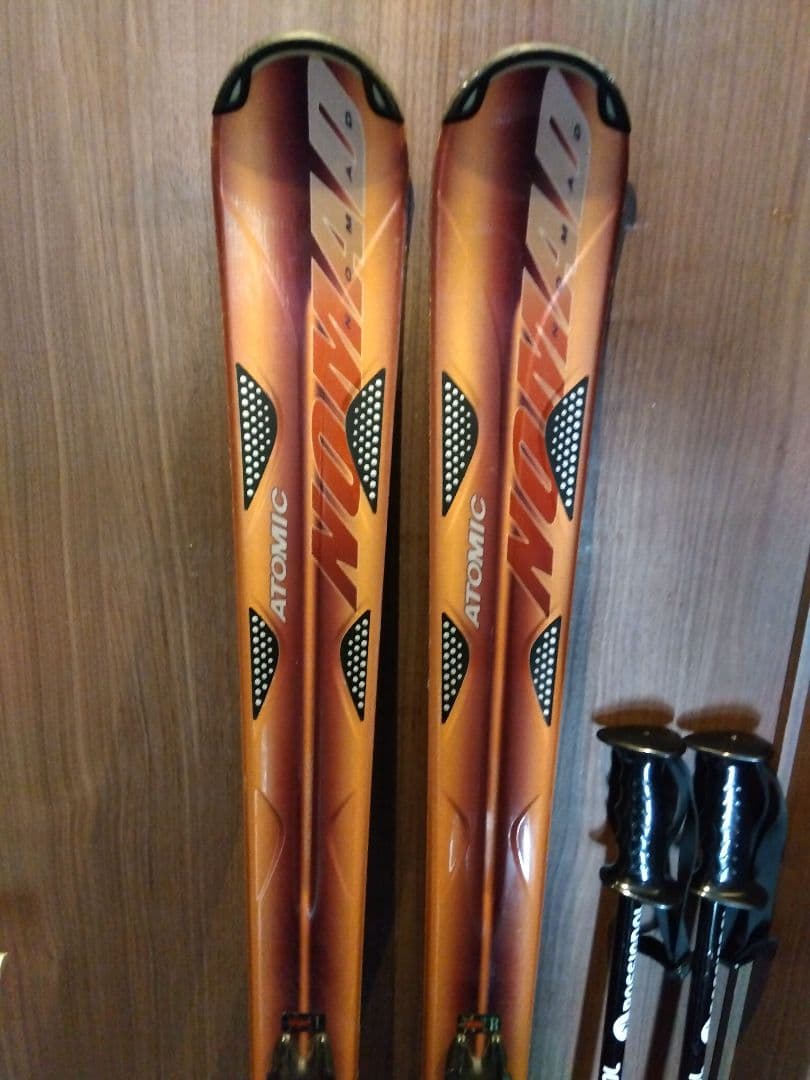 ハイブランド✨️ATOMIC/レディース用/スキーセット/メンテ・WAX済み