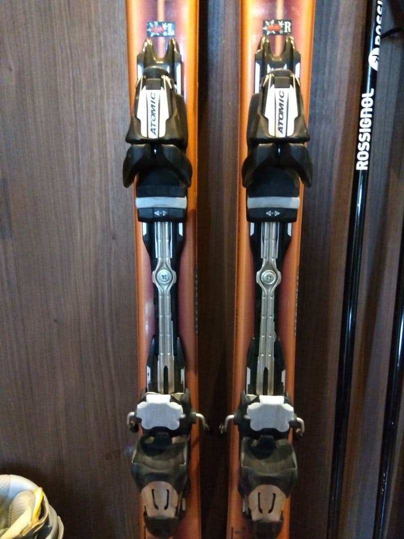 ハイブランド✨️ATOMIC/レディース用/スキーセット/メンテ・WAX済み