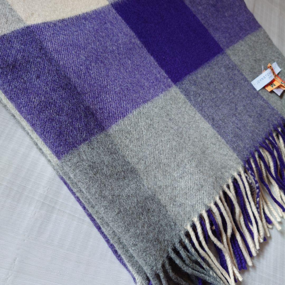 JOHNSTONS OF ELGIN ジョンストンズ ★ カシミア 大判ストール