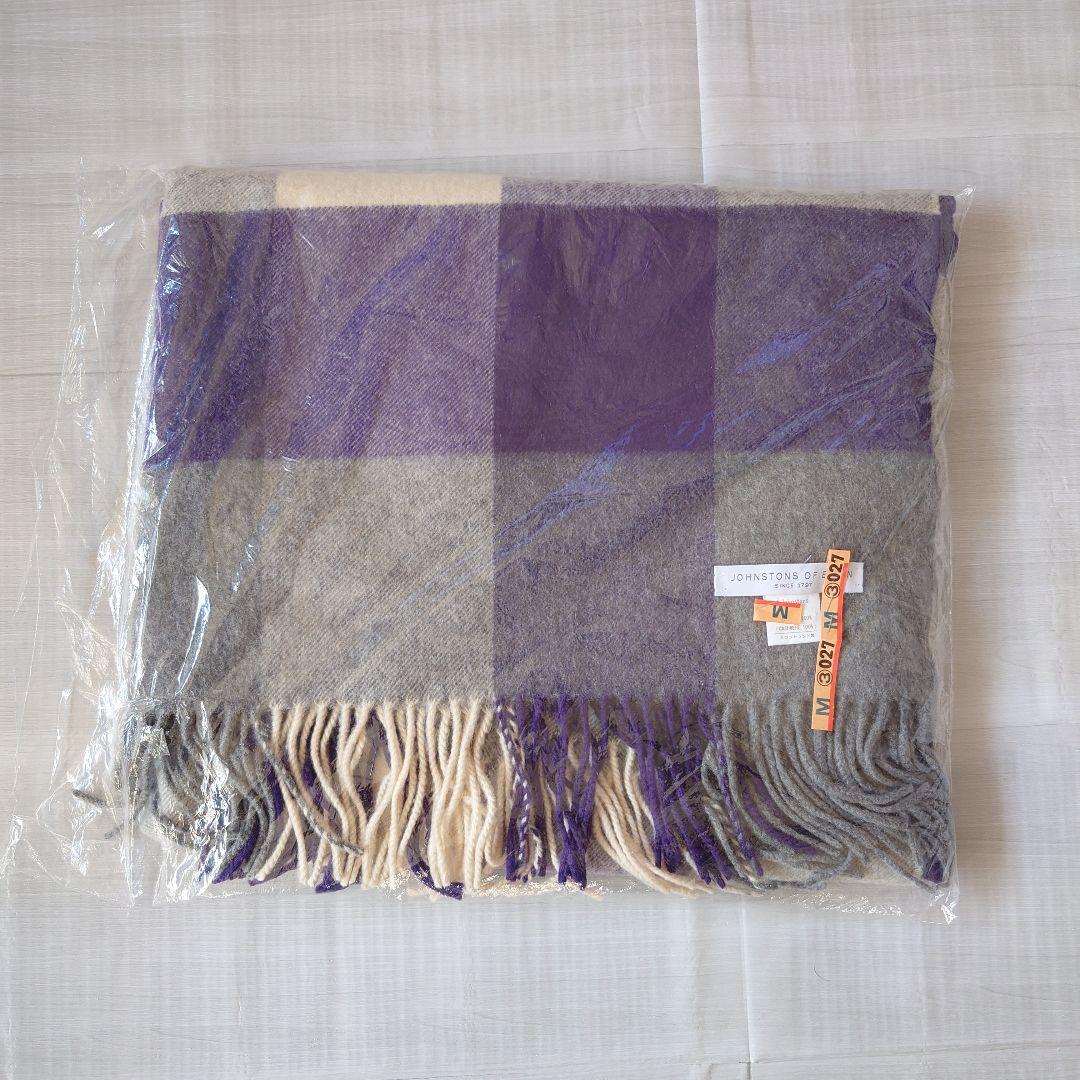 JOHNSTONS OF ELGIN ジョンストンズ ★ カシミア 大判ストール