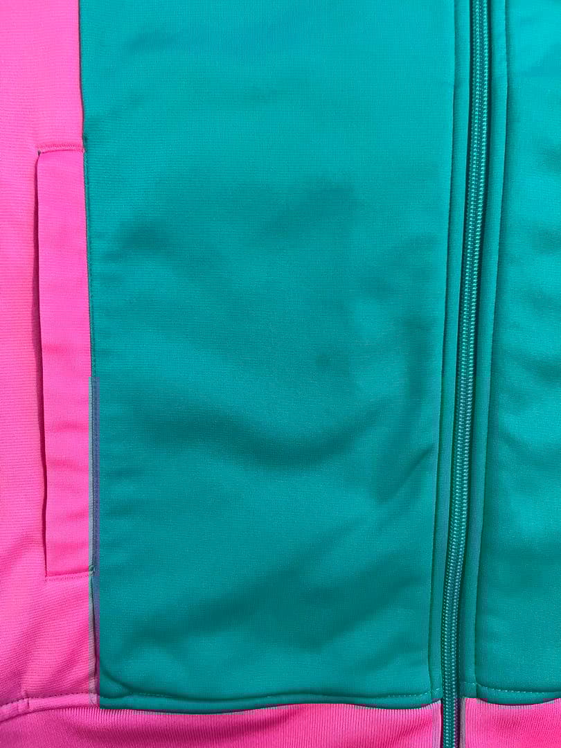 adidas アディダス トラックトップ ジャージ　サイズＬ　クレイジー柄