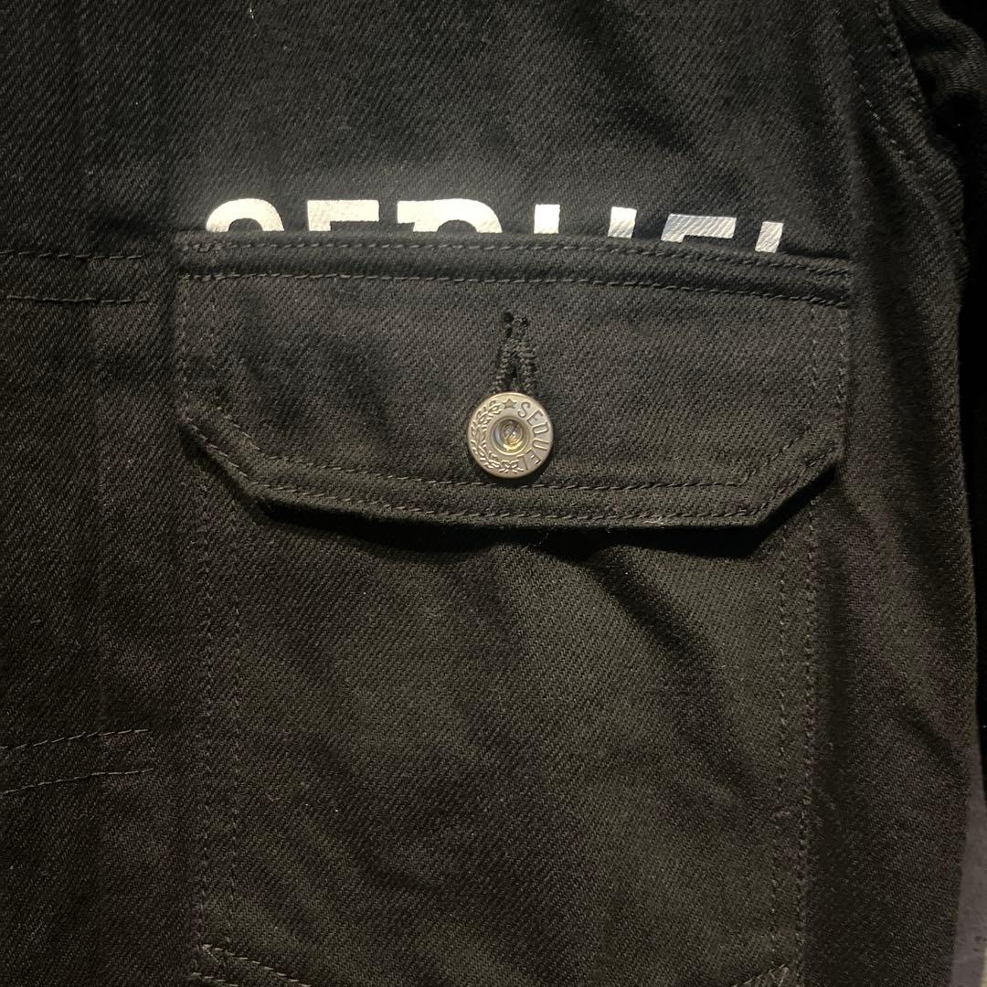 sequel fragment ブラック デニムジャケット M