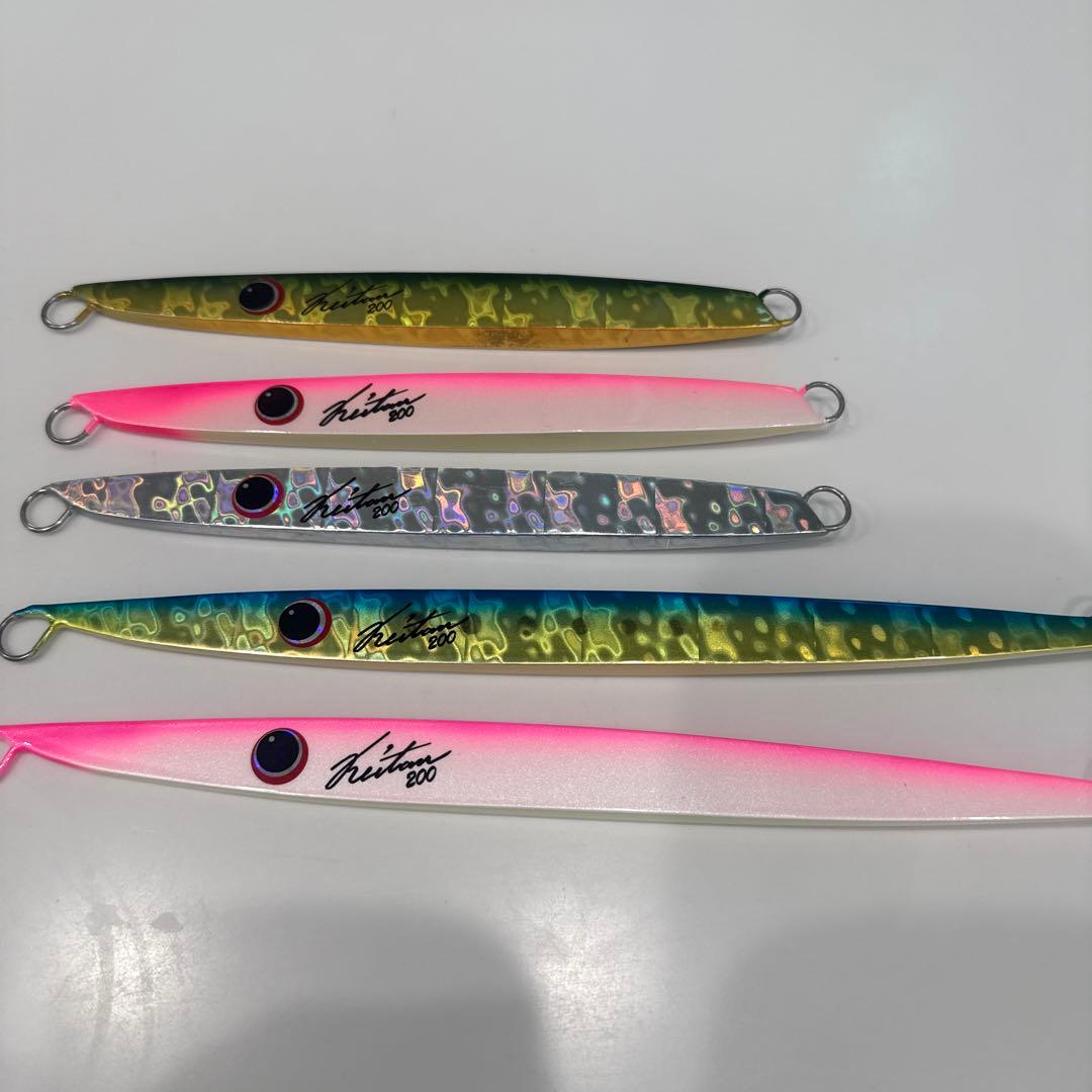 メタルジグセット　ケイタン　鉄ジグ