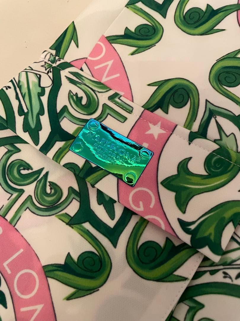 MARK & LONA スカルプリントスカート S