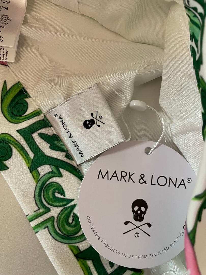 MARK & LONA スカルプリントスカート S