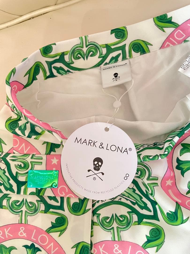 MARK & LONA スカルプリントスカート S