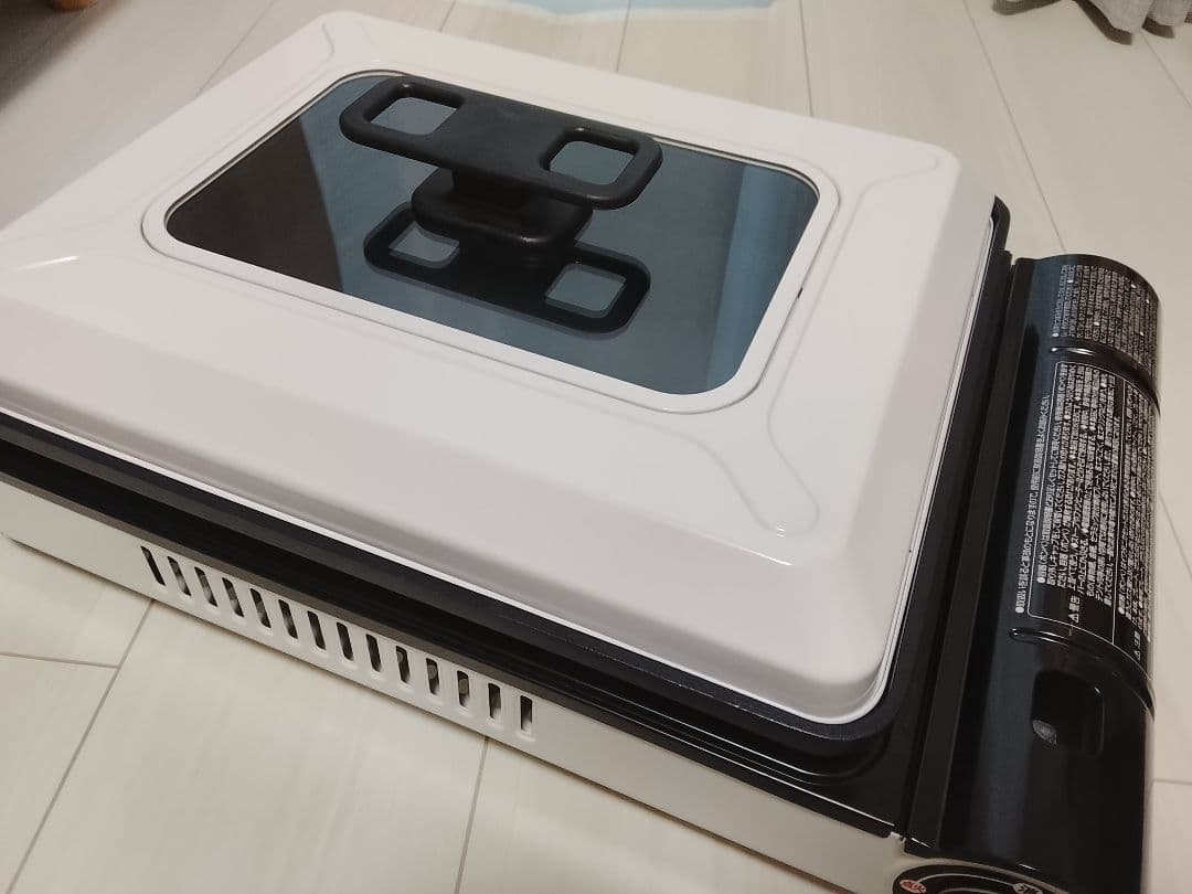 イワタニ ガス ホットプレート ホワイト