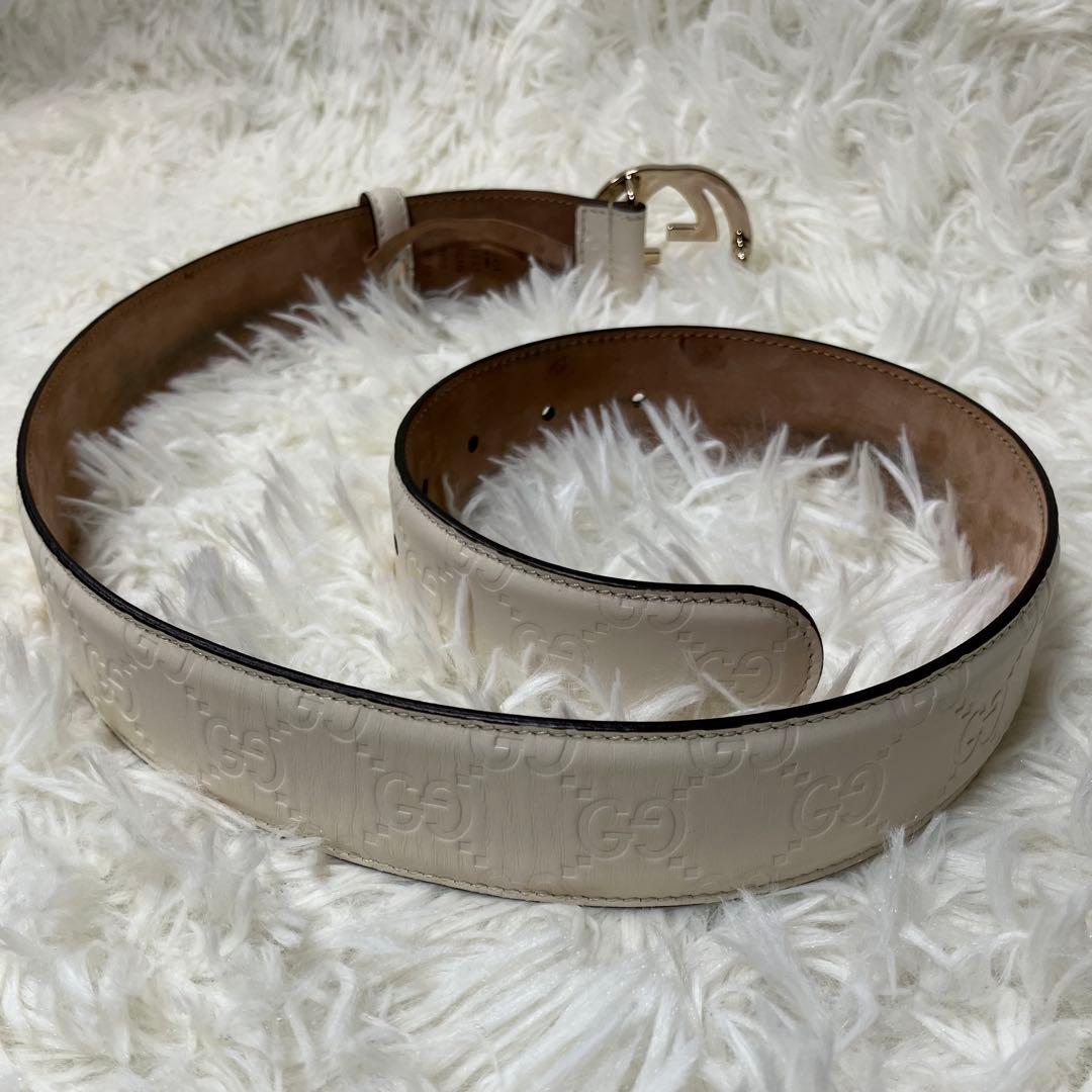 ✨美品✨GUCCI グッチ インターロッキングG ゴールドバックル GGシマ