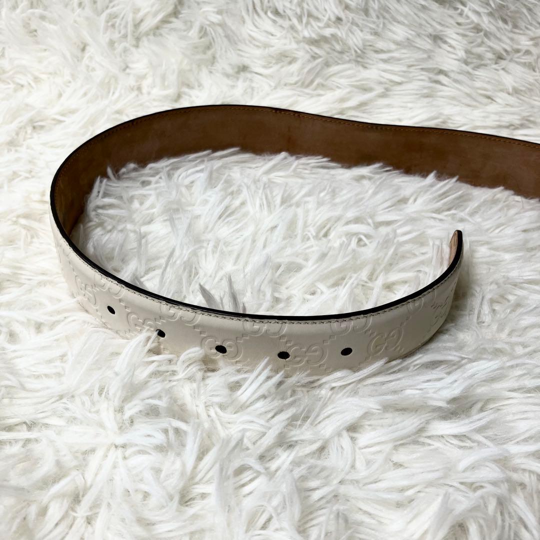 ✨美品✨GUCCI グッチ インターロッキングG ゴールドバックル GGシマ