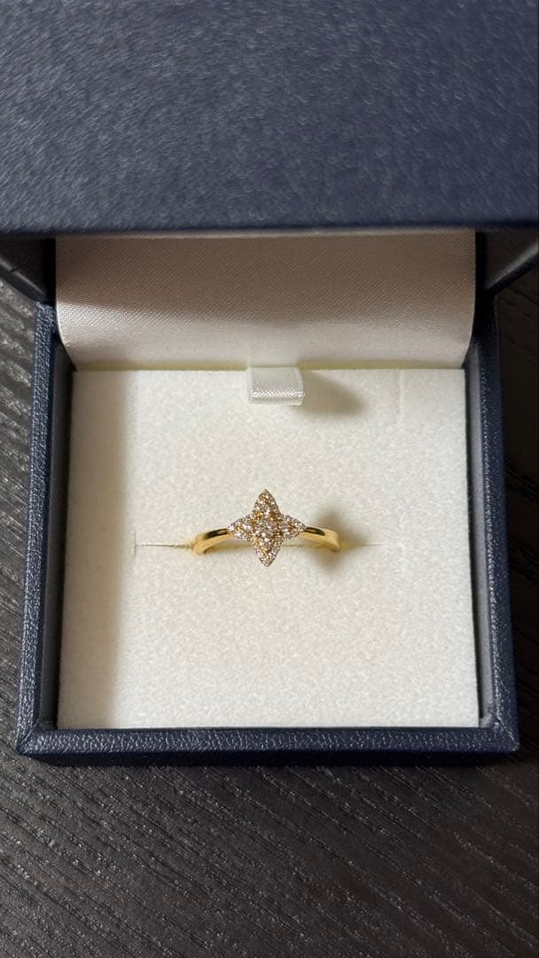 K18ダイヤモンドリング