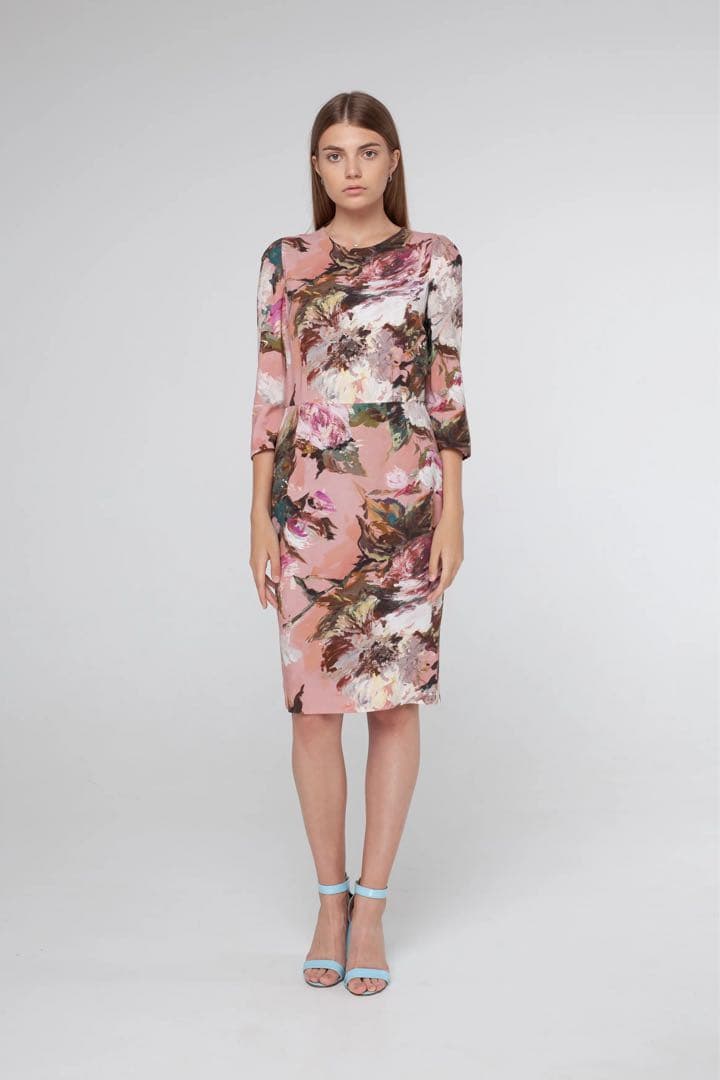 ドルチェ＆ガッバーナ　フローラルプリントショートドレス