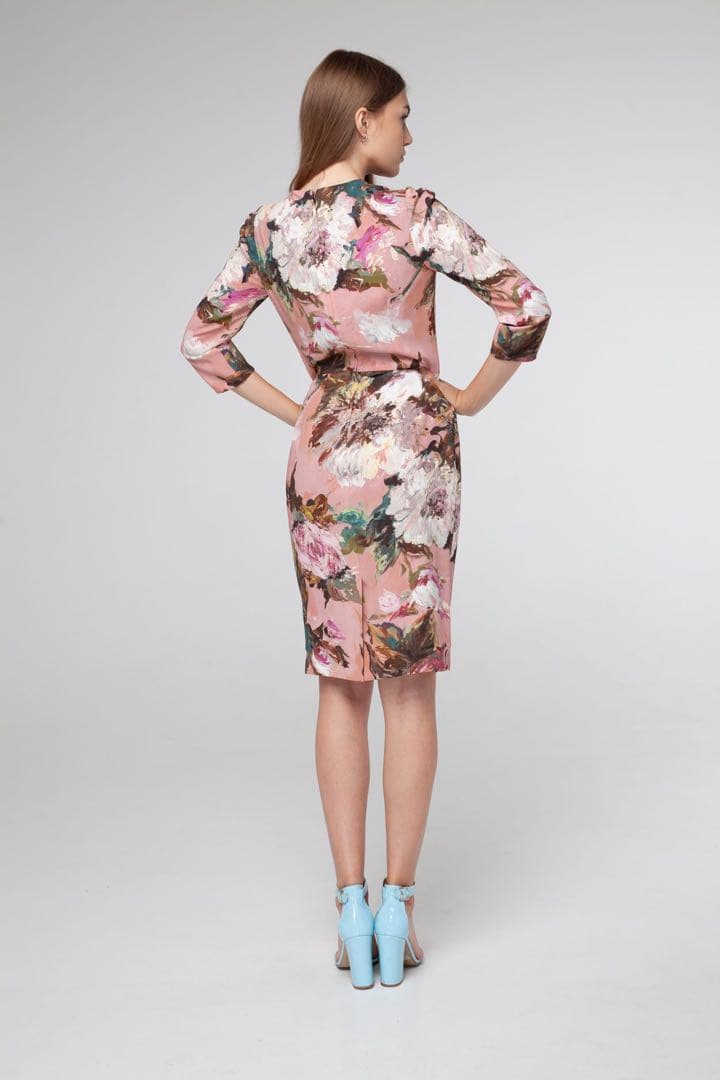 ドルチェ＆ガッバーナ　フローラルプリントショートドレス