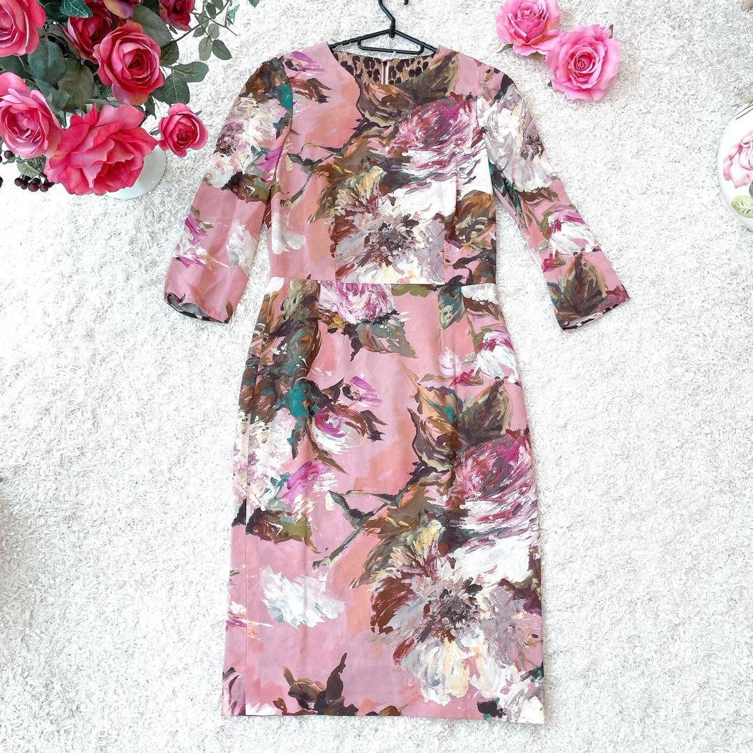 ドルチェ＆ガッバーナ　フローラルプリントショートドレス