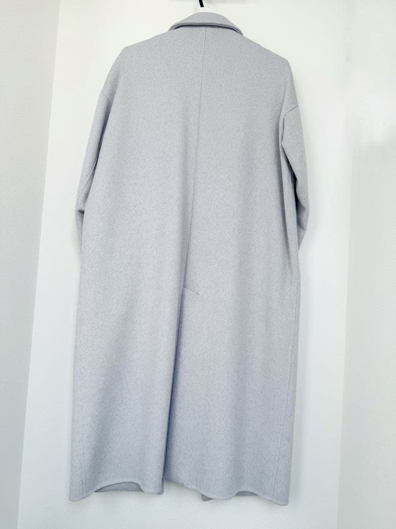 ENFOLD エンフォルド トップリバーチェスターコート 38 ライトグレー