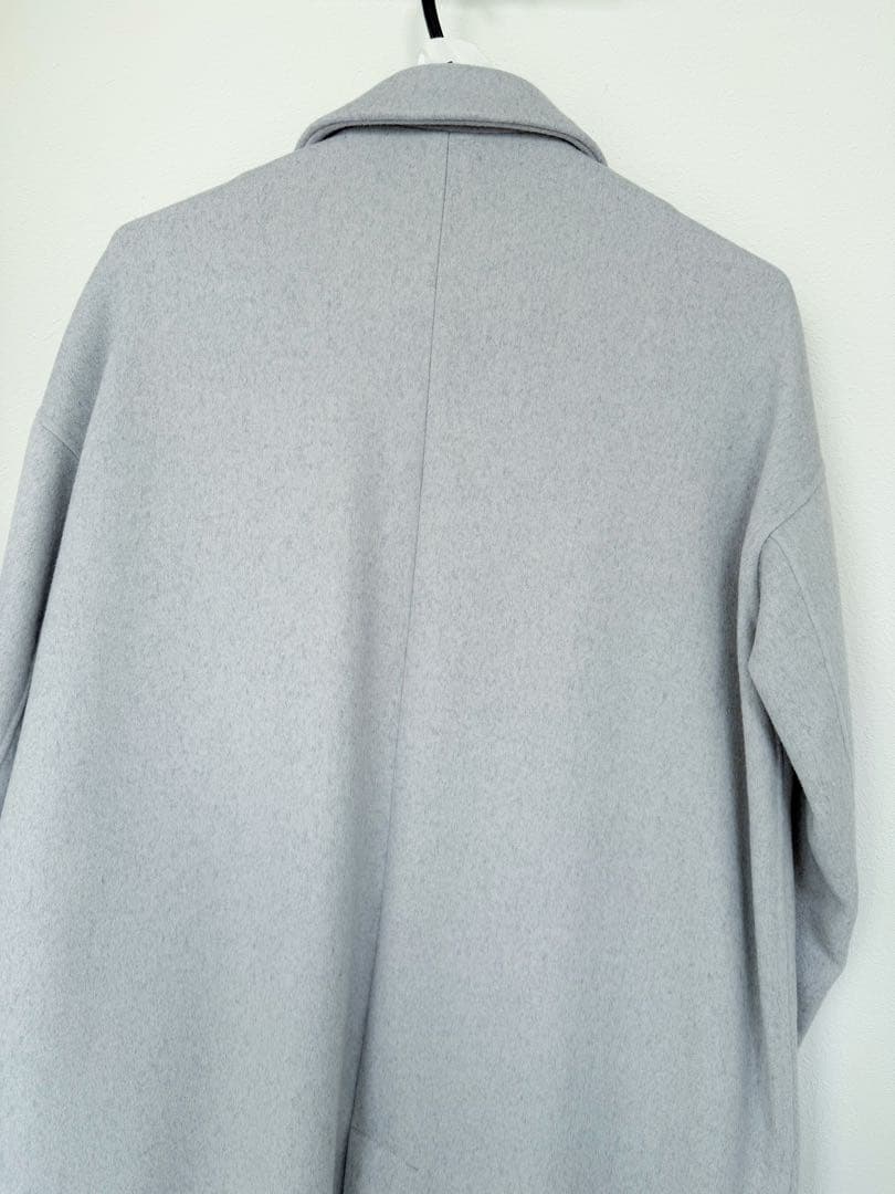 ENFOLD エンフォルド トップリバーチェスターコート 38 ライトグレー