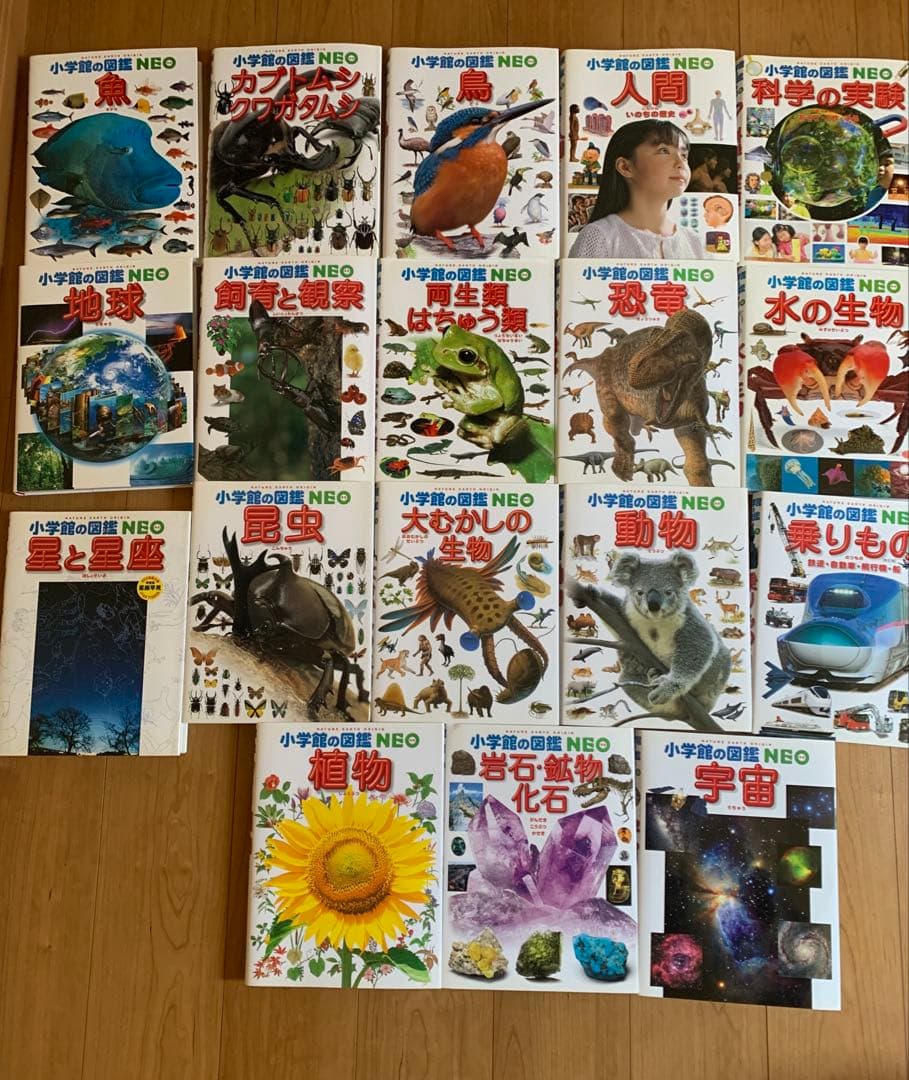 美品　小学館の図鑑neo 18冊セット