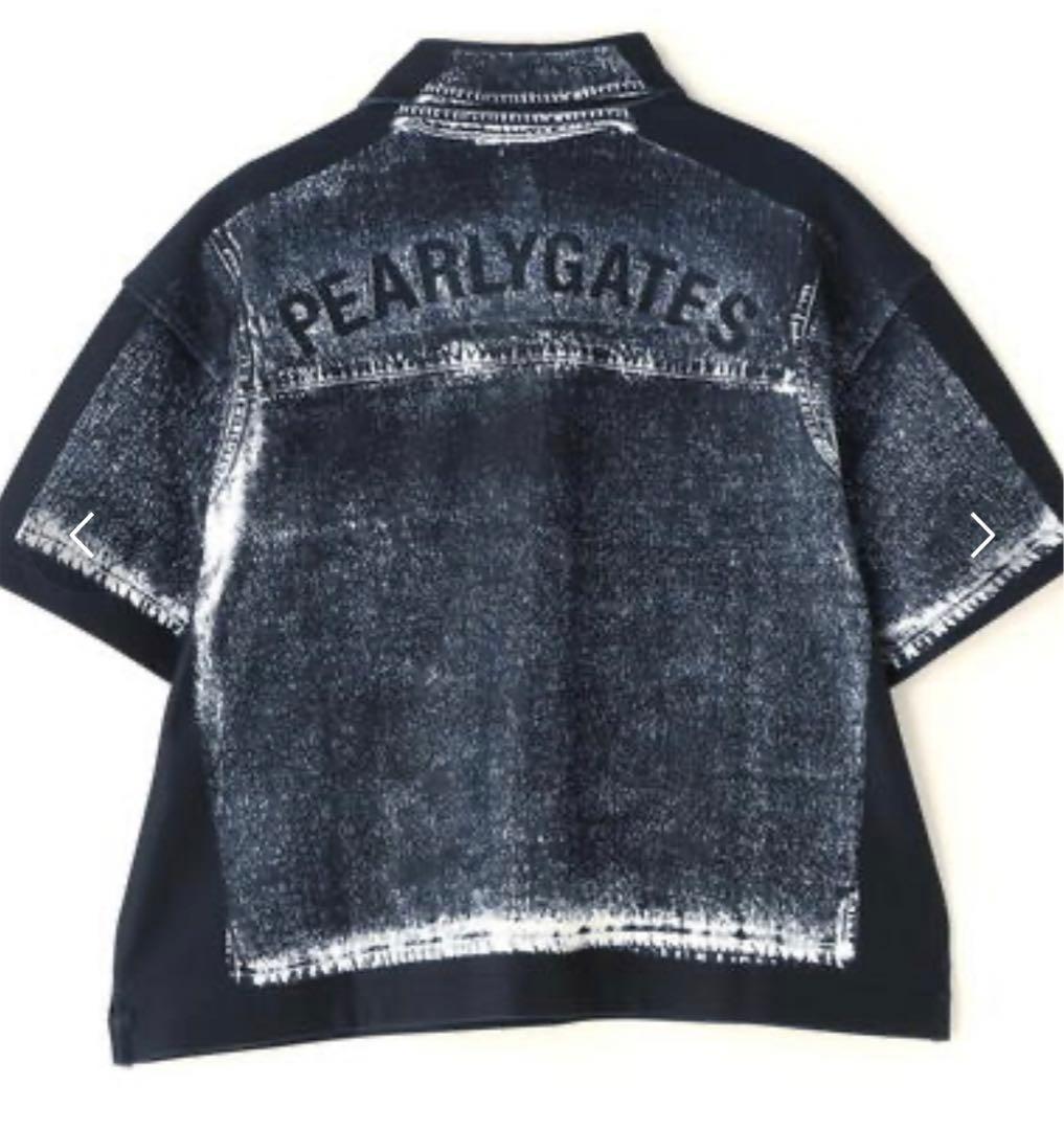 【完売品】PEARLY GATES デニム柄 レディース シャツ
