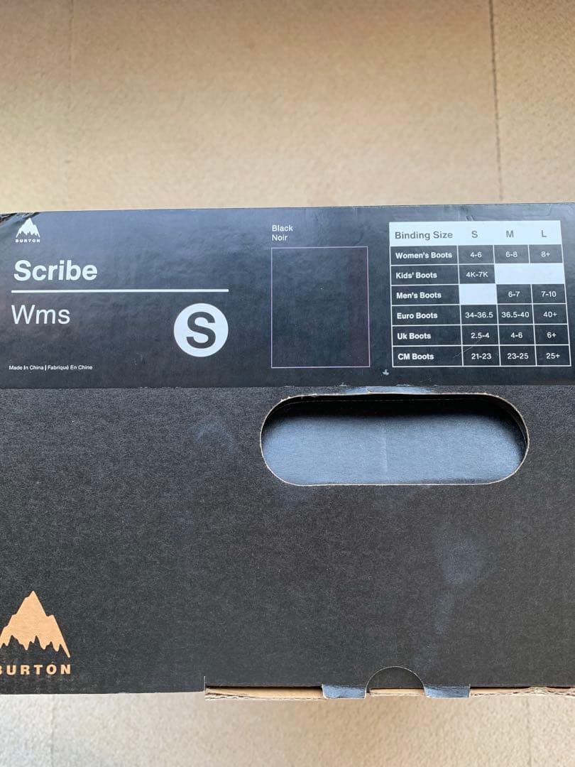 Burton スノーボード ビンディング ブラック