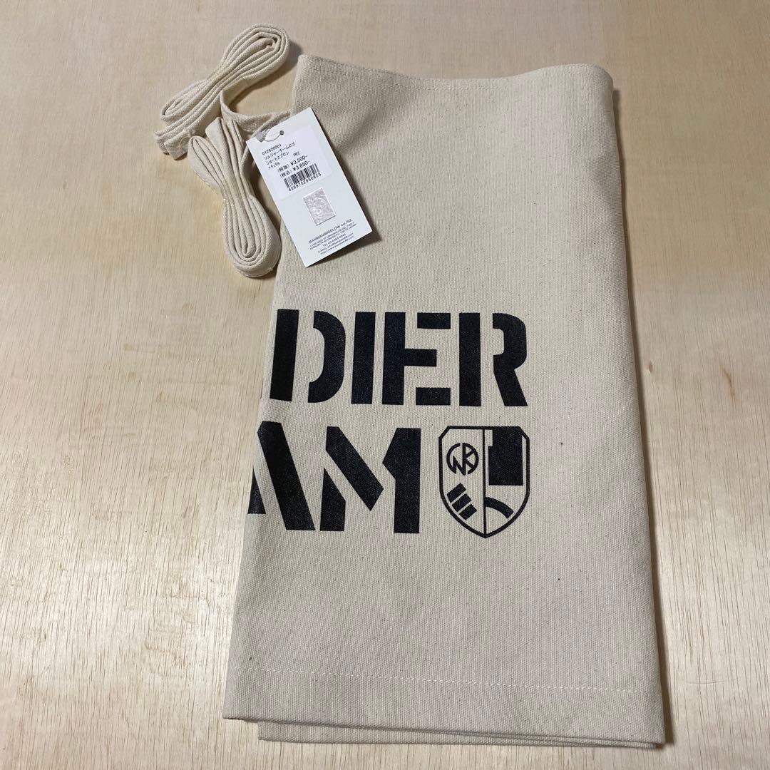 ソルジャーチームロゴショートエプロン 【色:ナチュラル】 - メルカリ