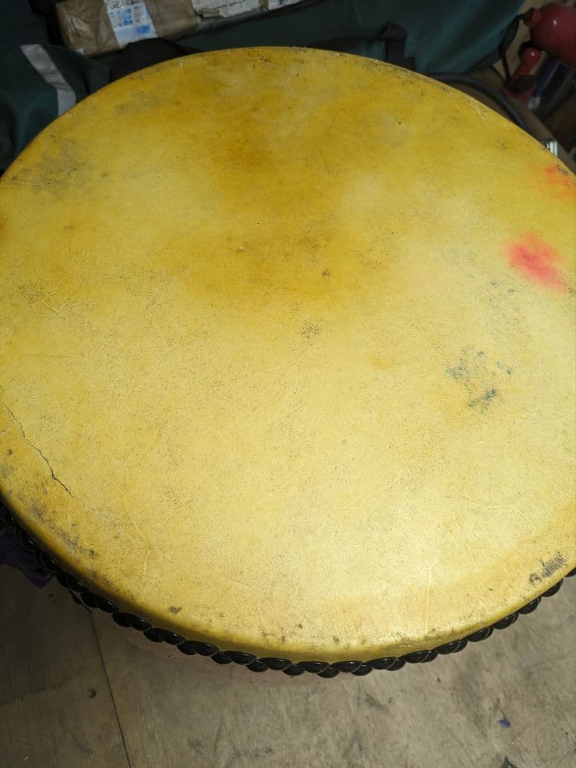 和太鼓 赤い色 エイサー