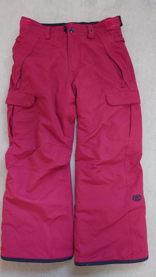 【値引きしました】-KIDS- 686 スノーボードウェア 上下 Mサイズセット