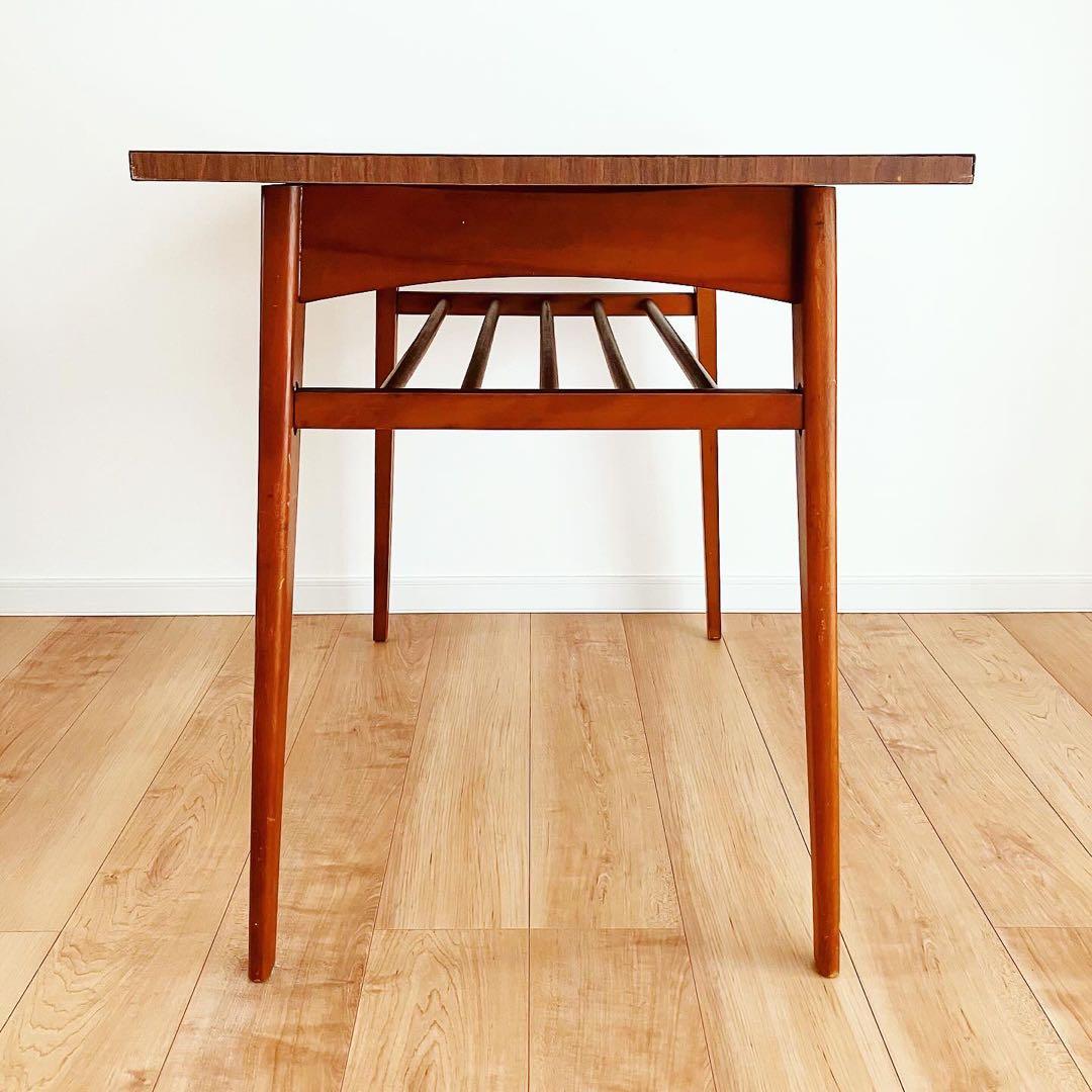 センターテーブル　古家具　昭和レトロ　デスク　古道具　ビンテージ