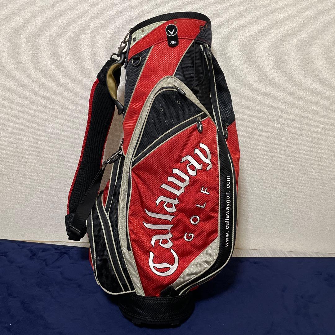 Callaway キャディバッグ 赤黒　#A65