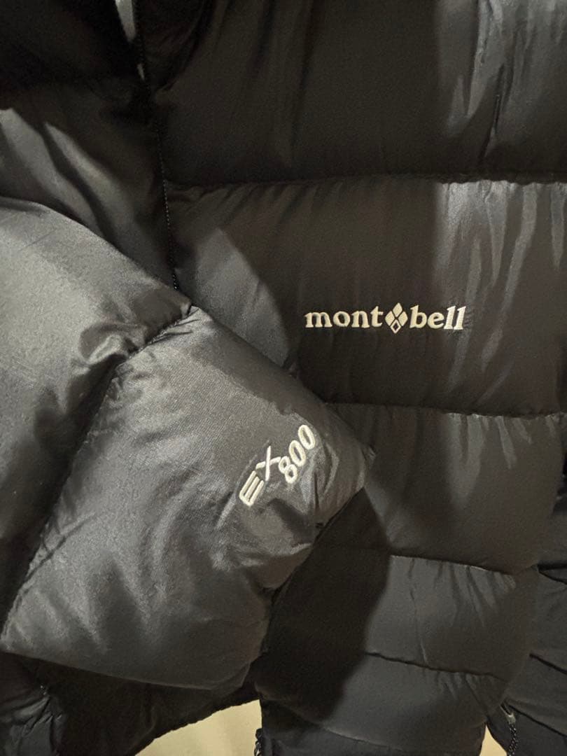 モンベル　ライトアルパインダウンパーカ　ブラック　ＸＬ