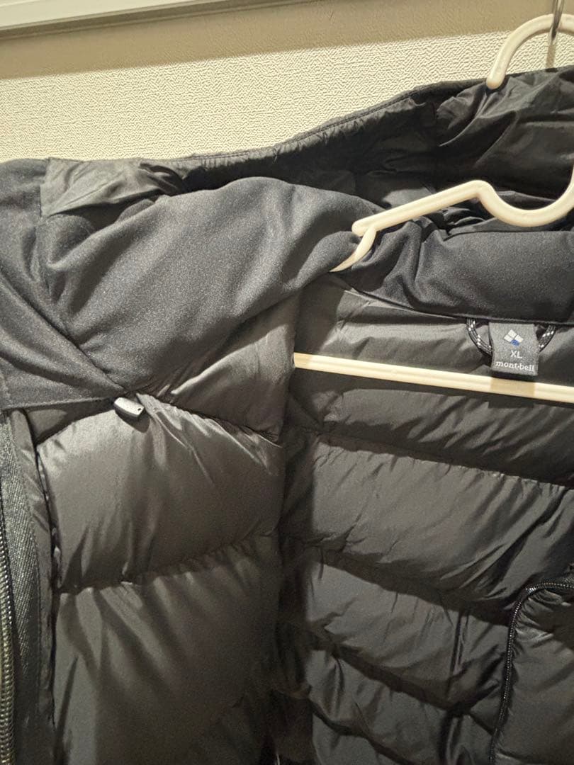 モンベル　ライトアルパインダウンパーカ　ブラック　ＸＬ