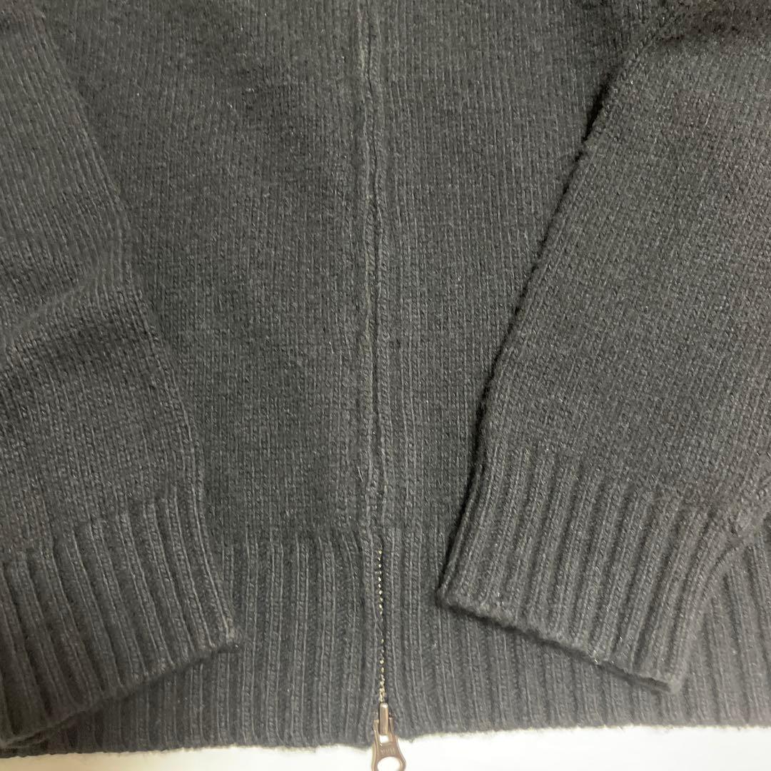 1990's ~ RalphLauren ドライバーズニットカシミアBLACK