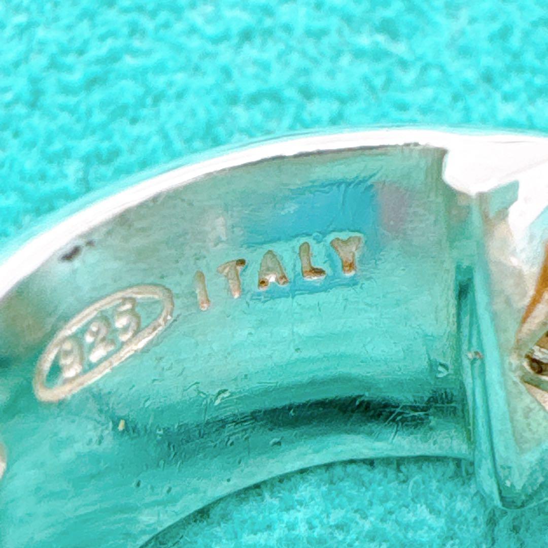 極美品 オールドティファニー アトラス フープ ピアス シルバー925