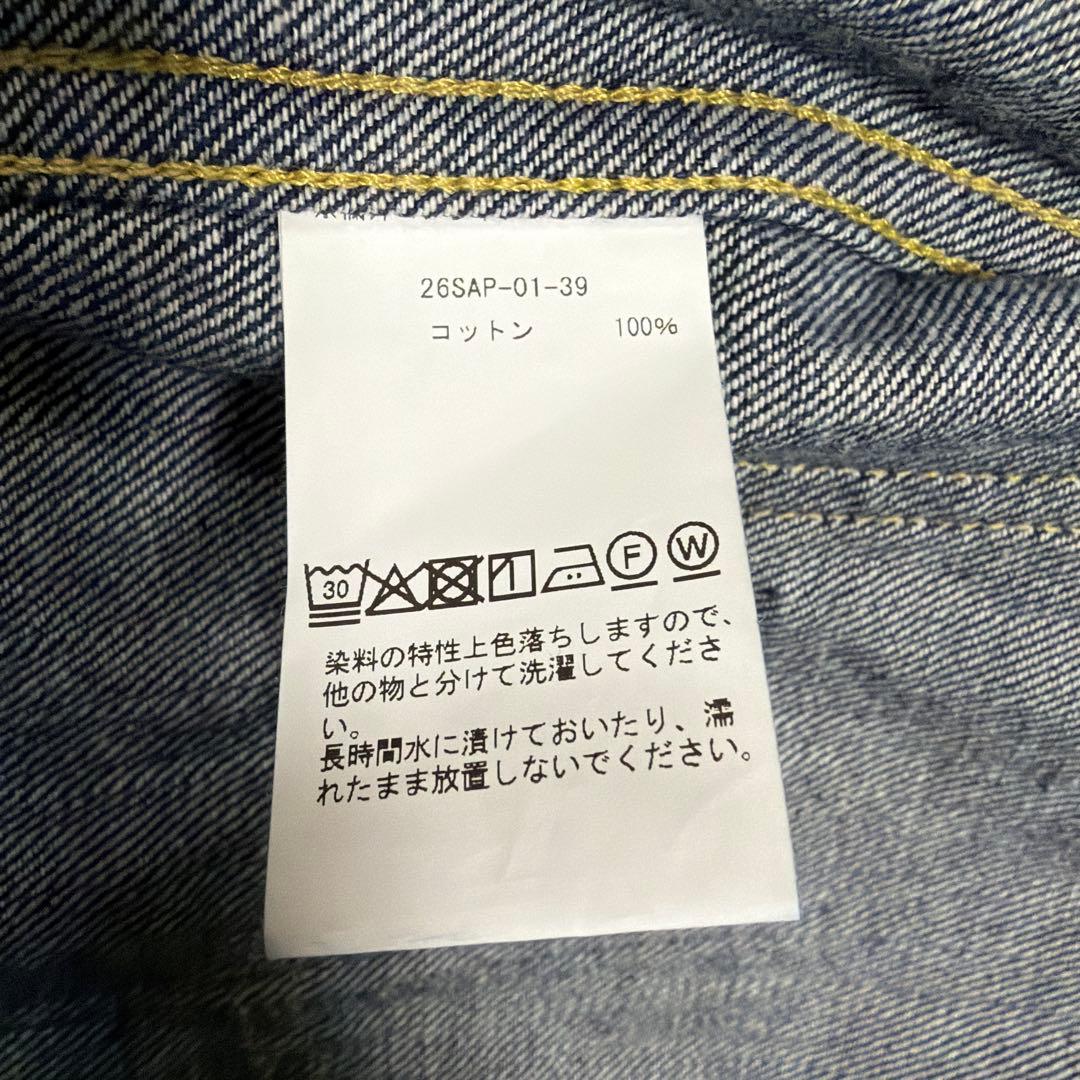 ジャケット・アウター A.PRESSE 26SS No.213 Denim Jacket 44