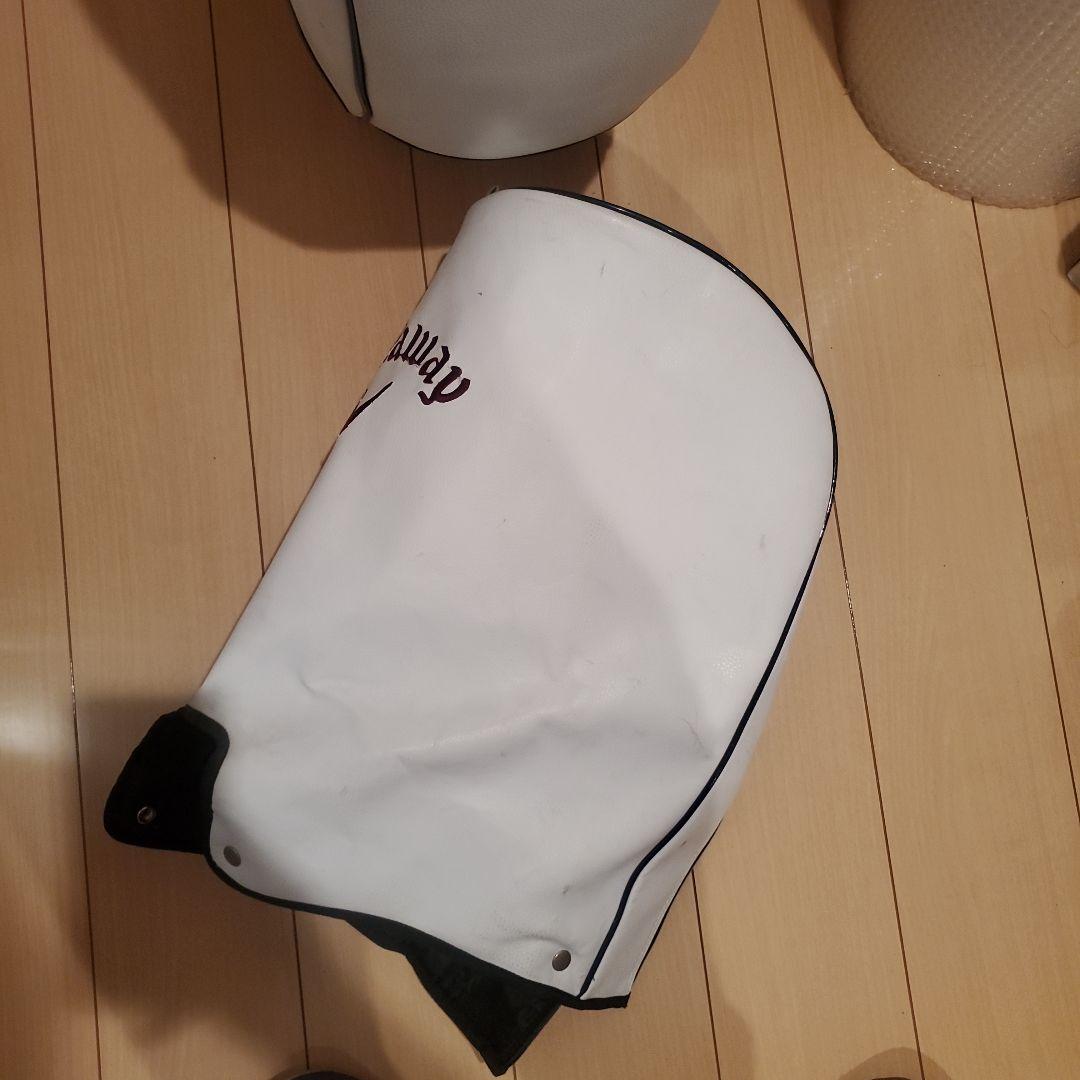 Callaway キャディバッグ ホワイト/ネイビー/バーガンディ