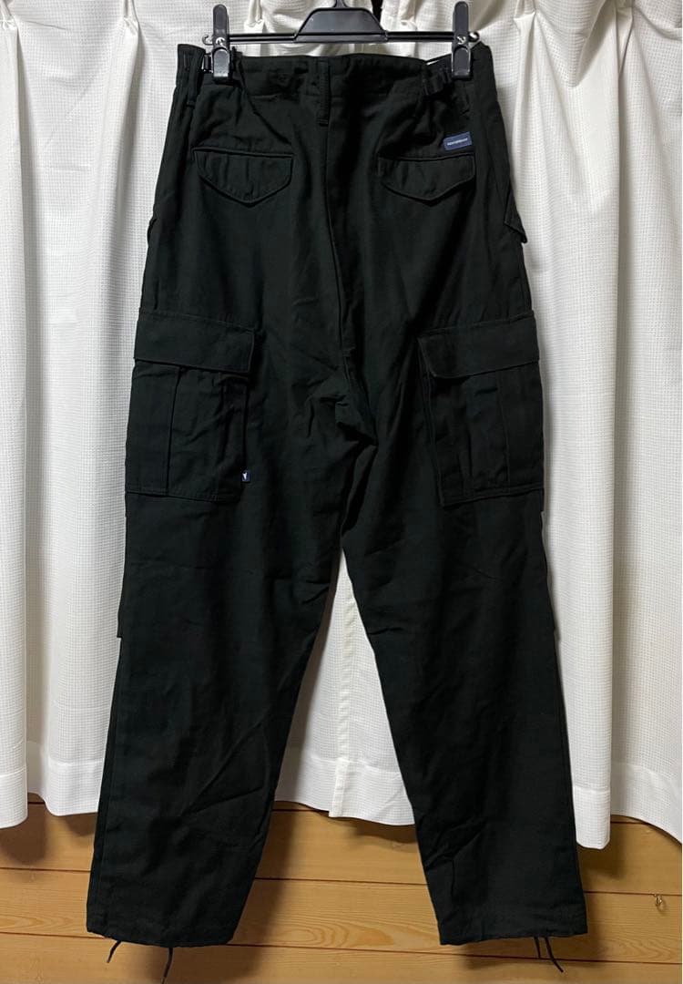 descendant D-65M カーゴパンツ ブラック - パンツファッション