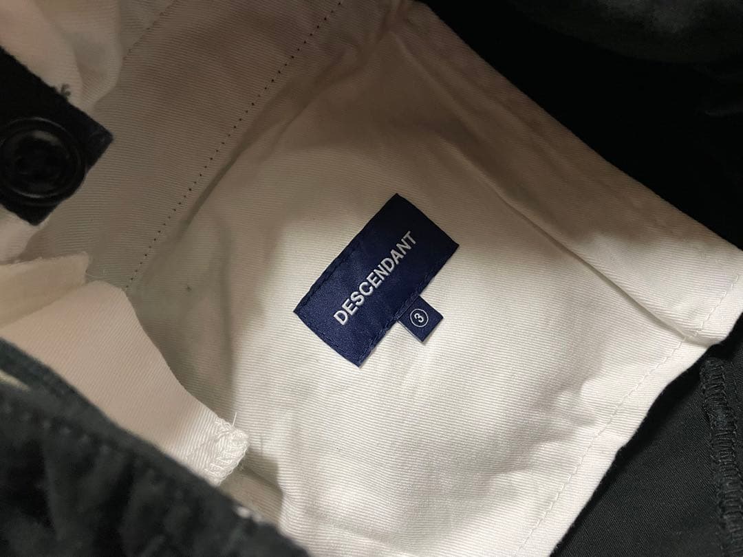 descendant D-65M カーゴパンツ ブラック - パンツファッション