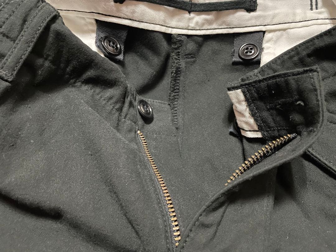 descendant D-65M カーゴパンツ ブラック - パンツファッション