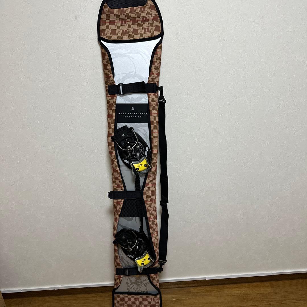 MOSS SNOWBOARDS KATANA 60 head INTEC対応