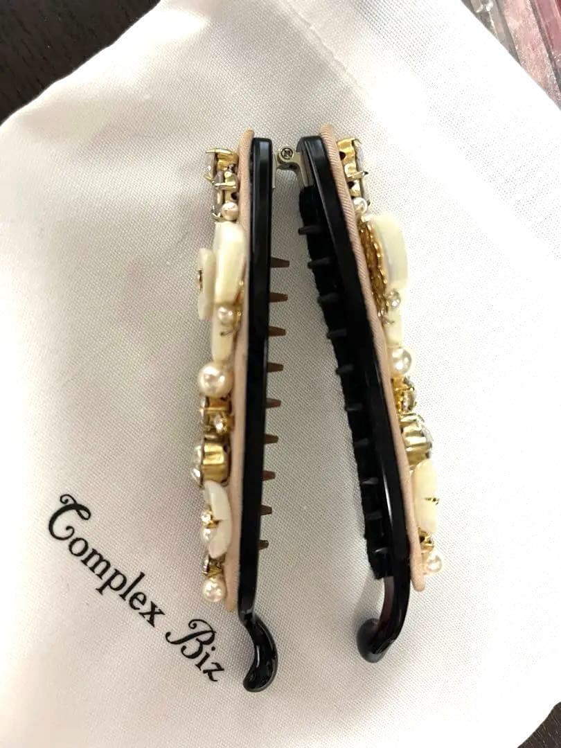 Complex Biz フラワーシェル バナナクリップ コンプレックスビズ保証書