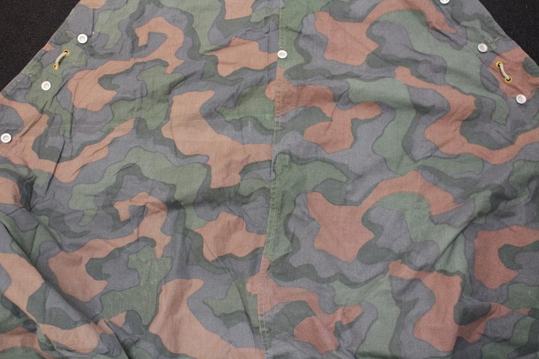 ノルウェー軍 テントシート 1枚 軍幕 カモ2 A