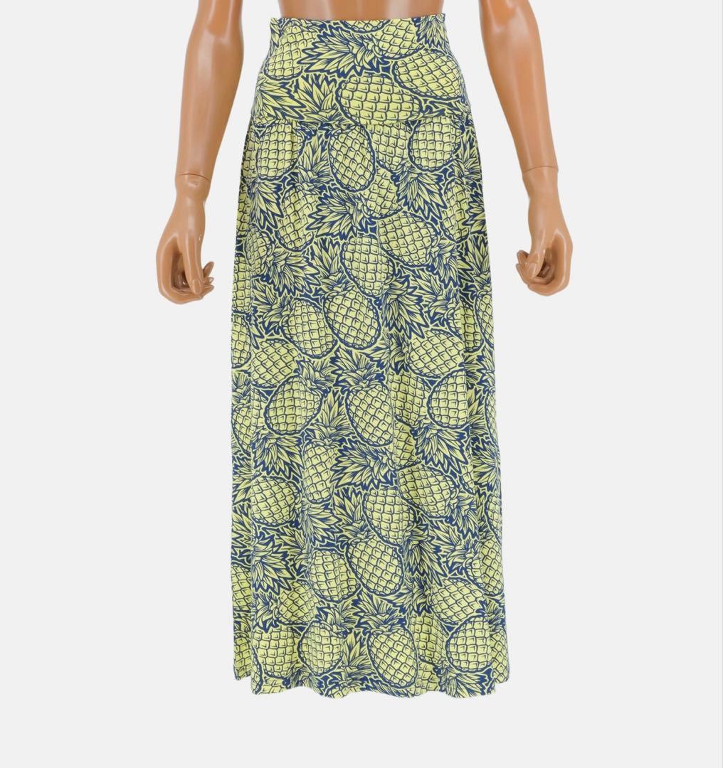 フラダンス　ナニプア　ロングスカート　パイナップル