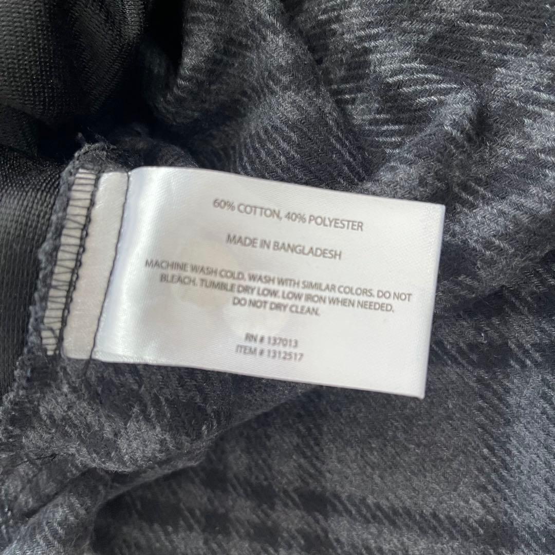 00s ORVIS ネルシャツ M 黒 グレー チェック オービス 古着