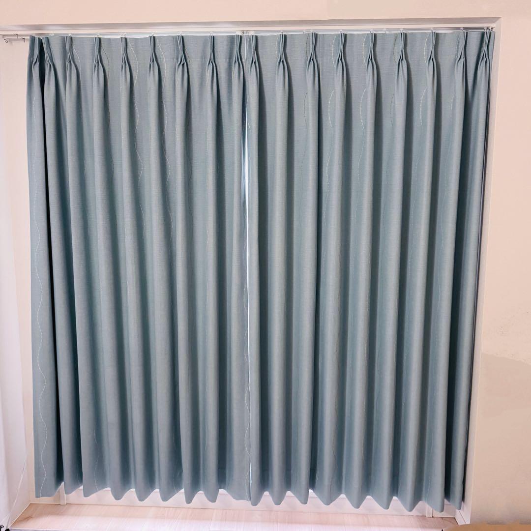 unico TUUVA ドレープカーテン レースカーテン セット