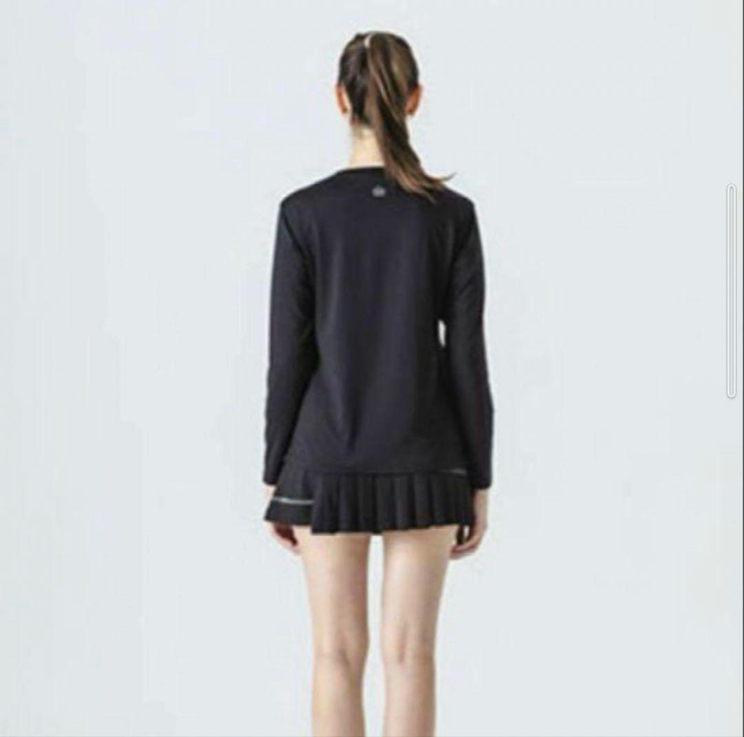 Admiral テニス スカート L ブラック　プリーツスコート