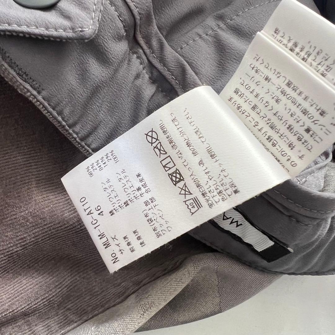 MARK&LONA マークアンドロナ　異素材　切り替え　コーデュロイ メンズ　M